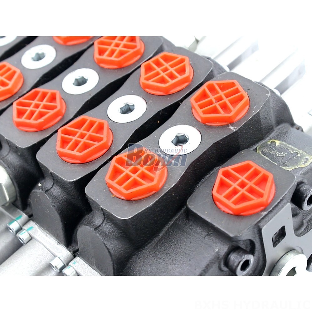 SD8-Electric Unloading Valve 5 Position 3 Solenoid 12v 24v Hydraulic Directional Control Valve detail image